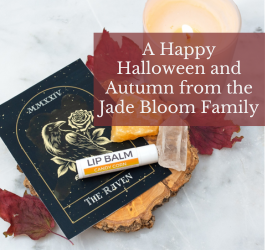 A Happy Halloween and Autumn from the Jade Bloom Family